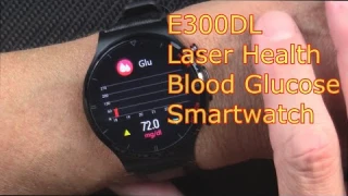 Non-invasive blood glucose | E300DL Laser Therapy Smartwatch | Not a medical device | #DTKTopPick