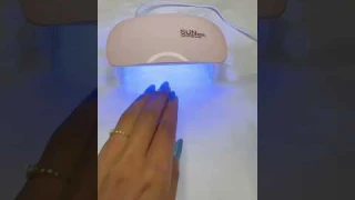 Nail paint dryer ||Sun Mini UV LED Nail Lamp || Amazon #shorts #naillamp #trividha