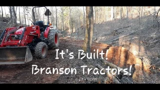 Where they at? Its built! Branson 3520r Compact Tractor got it done!
