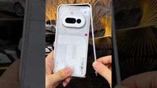 Nothing Phone 3A: Bare Look, Full Protection! Best Metal Frame Case 🔥 #PhoneCase #nothingphone3a
