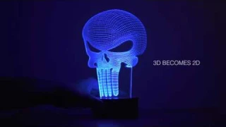 Skull Lamp R02