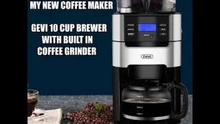 Gevi 10 Cup Coffee Maker with Built In Coffee Grinder -  Review