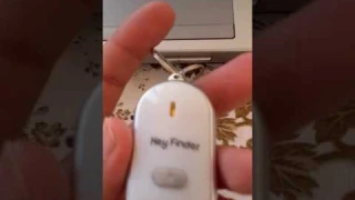 Whistle Key Finder Key Tracker Anti lost with Flash     WHITE