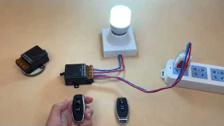 Diese RF 433MHz Remote control switch AC 110V 220V 30A High Power Relay and Transmitter Introduction