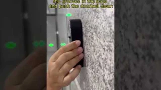 2022 NEW video doorbell installation