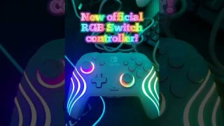 New official RGB controller for Nintendo Switch! #nintendoswitch #rgb #brandnew #pdp #afterglow