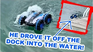 Super Fun Amphibious RC Car by Pussan - Review