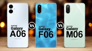 Samsung Galaxy A06 Vs Samsung Galaxy F06 Vs Samsung Galaxy M06