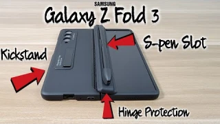 PUROOM (Galaxy Z Fold 3) Case With (S-pen Slot + Hinge Protection + Kickstand) Review