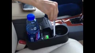 Storage Bags Car Back Seat Organizer Anti-slip Hook Drink Cup Holder
