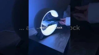 Wireless Charger, Alarm, Clock, Speaker - Multifunctional RGB Charging Station