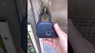 Smart Keyless Fingerprint Lock | Smart Padlock Fingerprint #shorts