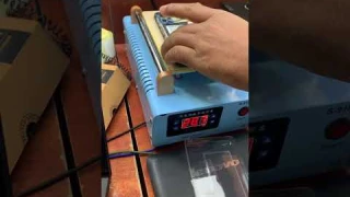 LCD vacuum separator machine For change mobile display  #shorts #uniquemizan #workingtime #repair