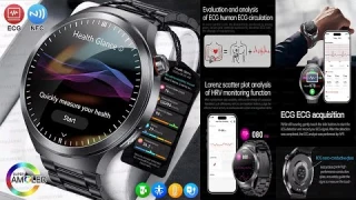 💥 2025 XIAOMI Health Tracker Smartwatch | ECG+PPG, Uric Acid, Blood Lipids, Body Analysis | 94% OFF🚀