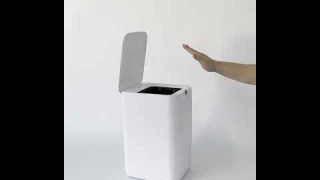What is the auto-fallback function of airdeer smart trash can?