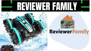 qida Amphibious Remote Control Car Toys 2.4GHz RC Boat for Kids 4WD RC Monster Trucks Stunt Car