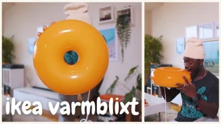 Ikea Varmblixt doughnut lamp review/unboxing