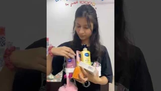 Affordable body care routine in just 1000 🎀#bodycare #summerskincare #viralshorts #skincareroutine