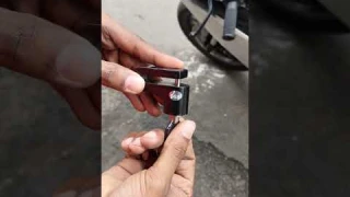 Disc lock 💯 safety lock for all bikes 🤩| #shorts #bike #modified #accessories