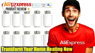 Ultimate Smart Home Heating Control! Tuya Zigbee Smart Life TRV Thermostat Review