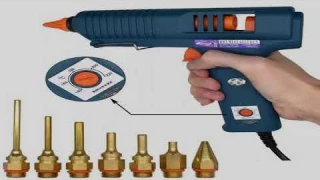 150W Hot Melt Glue Gun with Temperature Control for Home DIY Industria