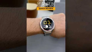 Huawei Watch GT5 Pro: Hands-On & Quick Review!🔥🔥 #huawei #watchgt5pro #titanium #review #unboxing