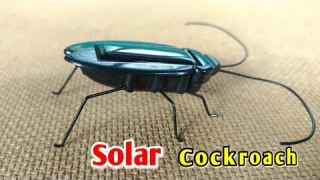Solar Cockroach: Unboxing Solar Robotic COCKROACH/ Best solar toy under 150/-