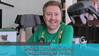 Snailax Cordless Shiatsu Neck Massager Review | Best Wireless Neck & Shoulder Relief?