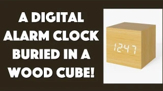 The Simple & Elegant MICAR Digital Wood Clock Reviewed