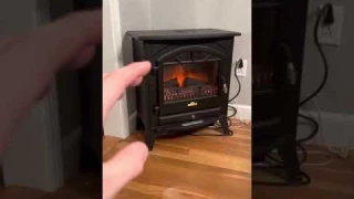 TURBRO Suburbs TS23 Electric Fireplace Heater, 23” FREESTANDING Fireplace Stove Review