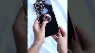 Gold Plating Metallic Ring Case - Samsung | Peeperly