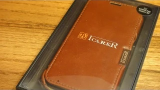 iCarer Premium Leather Folio Case - Phone Case Series Ep. 13