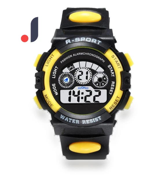 Kids Waterproof Glow-in-the-Dark Sports Watch — Active Timepieces, AI Supermarket