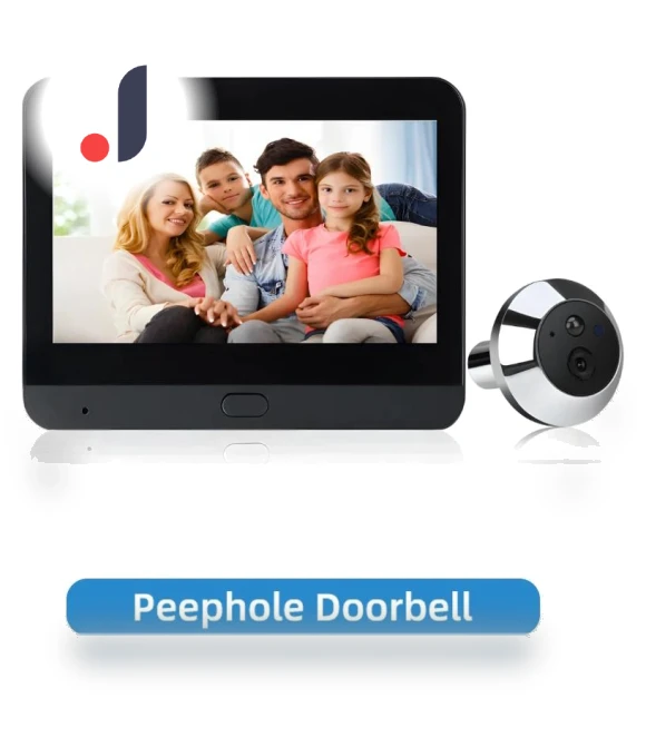 1080P Smart 2.4G WIFI Digital Door Viewer — Smart Home Security, Jakemy