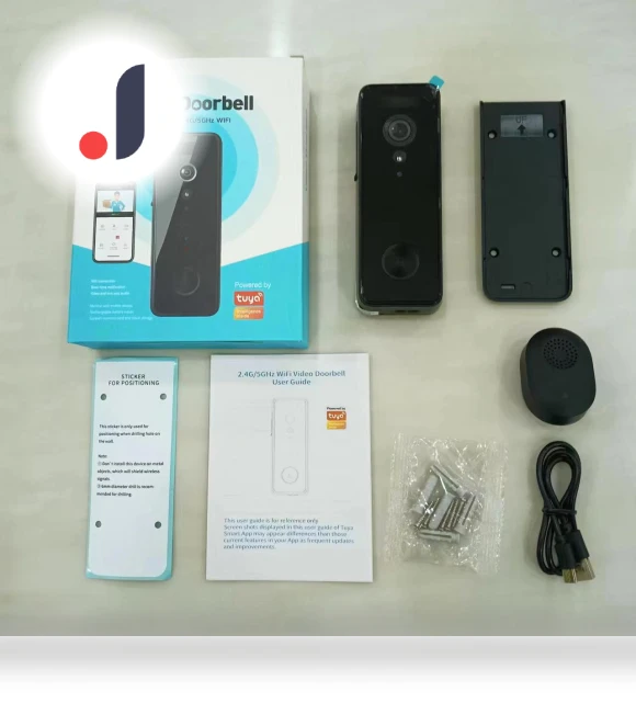 Dual Band WiFi Video Doorbell — Smart Home Security, Jakemy