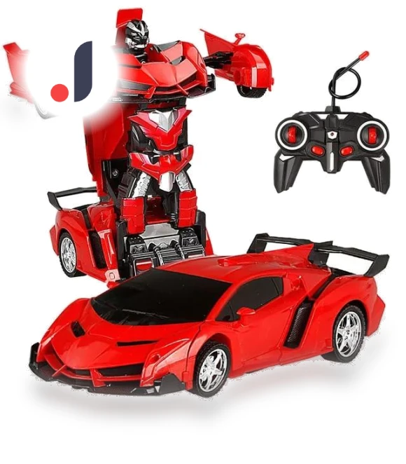 Electric Remote Control Car 2 in 1 — Interactive Figures & Robots, JJRC