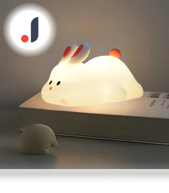 Big Face Rabbit Night Light — Creative Lighting Solutions, Great3C