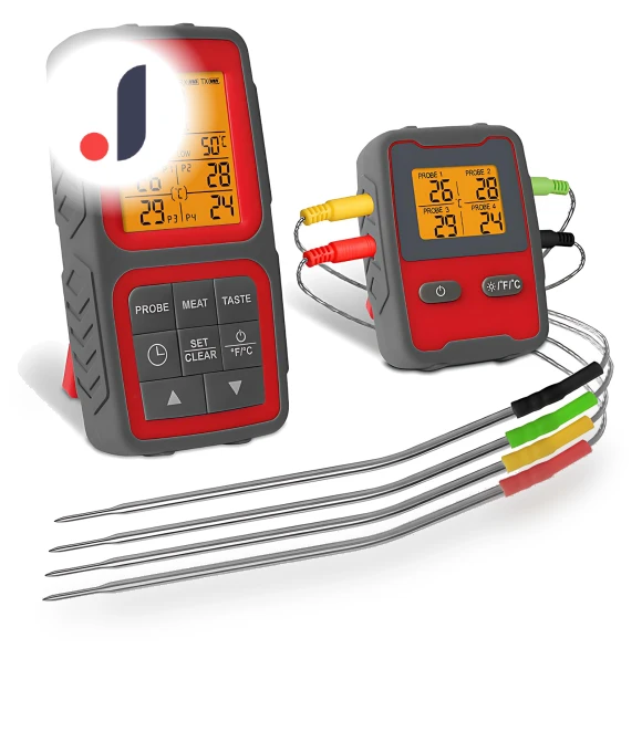 Smart Food Meat Thermometer Digital Wireless with Dual Probes — Thermometers, Build My Home