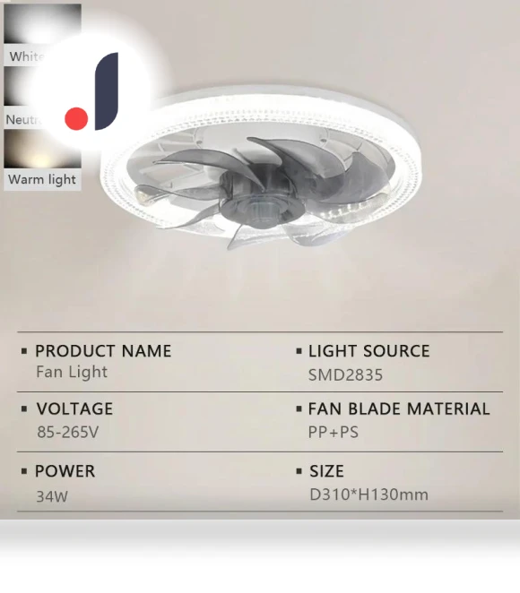 LED Ceiling Fan with Remote Control — Ceiling Fans, Home Of Auto Parts