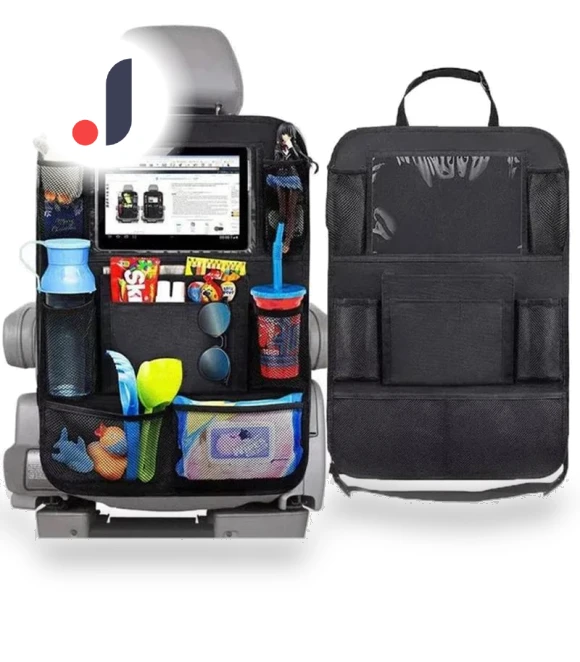 Car Back Seat Organizer with Touch Screen — Seat Back, Home Of Auto Parts