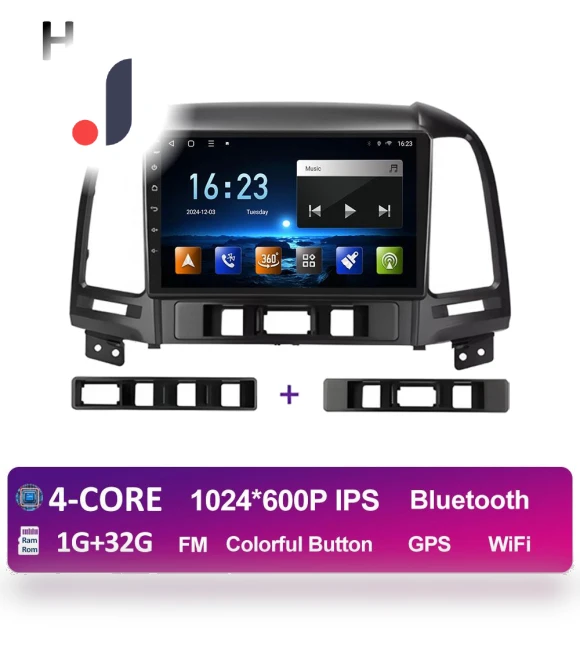 Wireless Carplay Android OS for Hyundai Santa Fe 2 — Stereo Receivers, AutoSphere