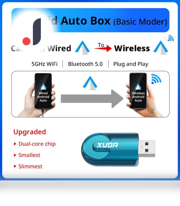 2 in 1 AI Box Carplay — Stereo Receivers, XUDA