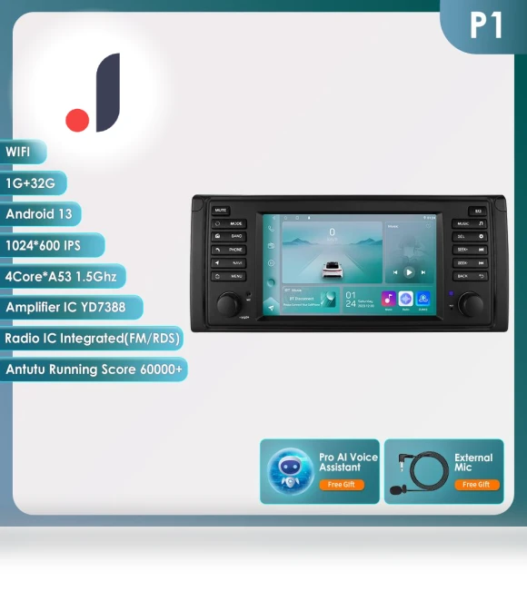 Intelligent 8GB 128GB Voice Control AI 2 DIN Android Car Radio — Stereo Receivers, OSSURET