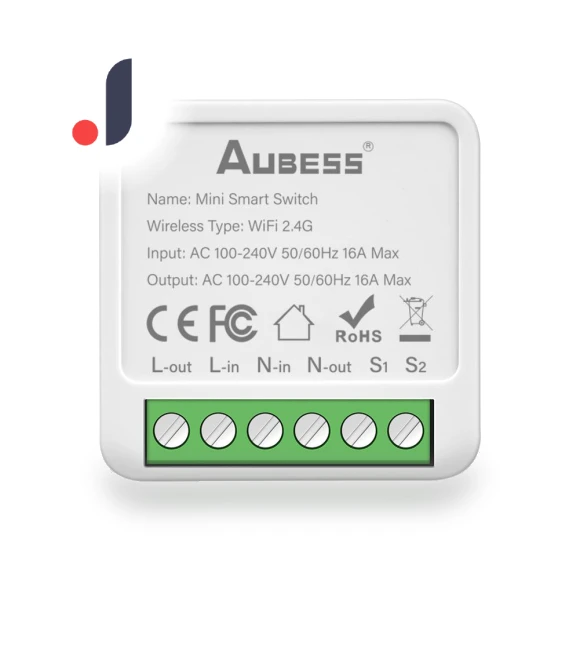 Mini Wifi Smart Switch — Smart Home Hubs & Controllers, HOME-Auto-001
