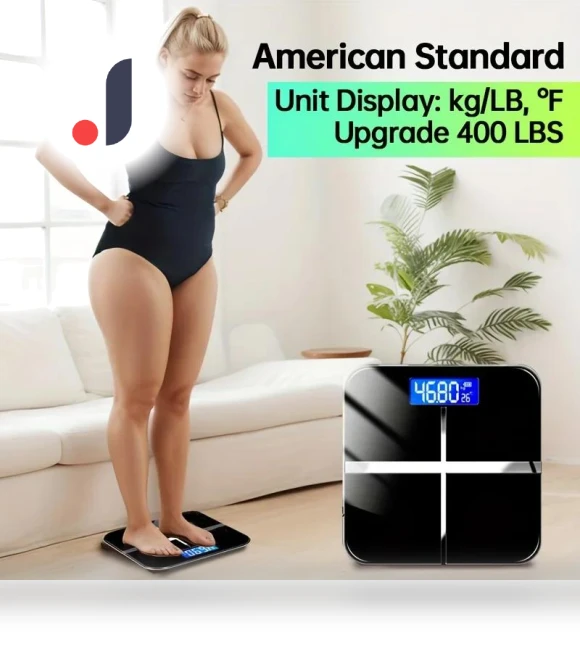 Smart Bathroom Scale — Weight Management Tools, Various wearables