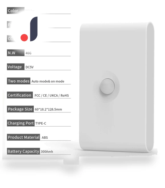 Wireless Magnetic Motion Sensor LED Night Light — Night Lights, Elbulbo