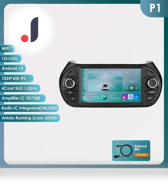 7-inch AI 2din Android 13 Car Stereo — Stereo Receivers, Hizpo