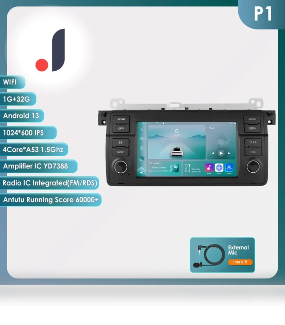 7-inch AI Voice Control 2DIN Android Car Radio — Stereo Receivers, Hizpo