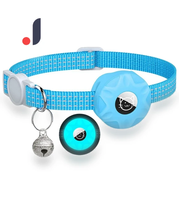 Adjustable AirTag Holder for Pets — Trackers, BlacvvMee