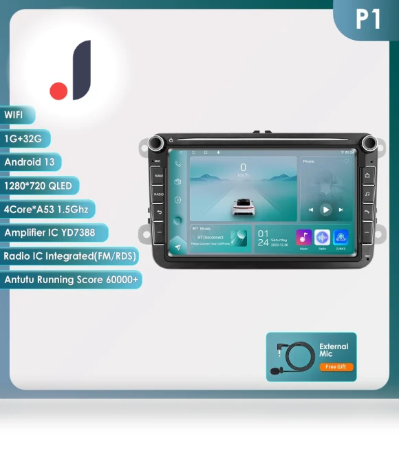 Android Car Multimedia Player — Stereo Receivers, Hizpo